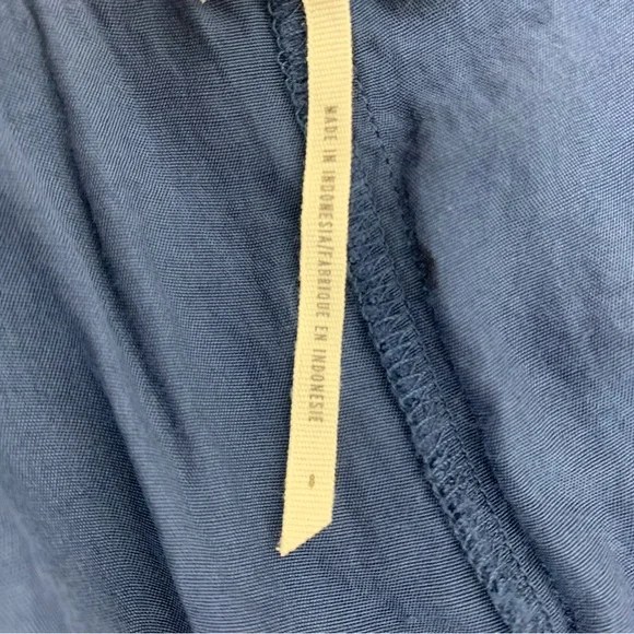 Free People Women’s Lost Temple High Rise Skort Shorts Navy Size 8 - Picture 10 of 13